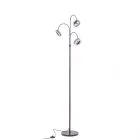 Metis, nowoczesna lampa stojąca, podłogowa, brązowa, LED, 3000K, AL16002-3A COFFEE